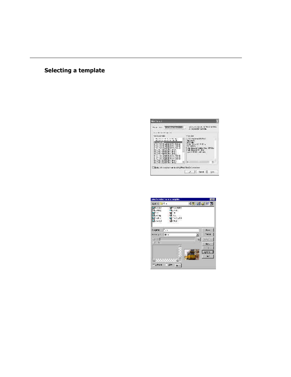 Selecting a template | ADS Technologies USB Instant DVD User Manual | Page 54 / 94