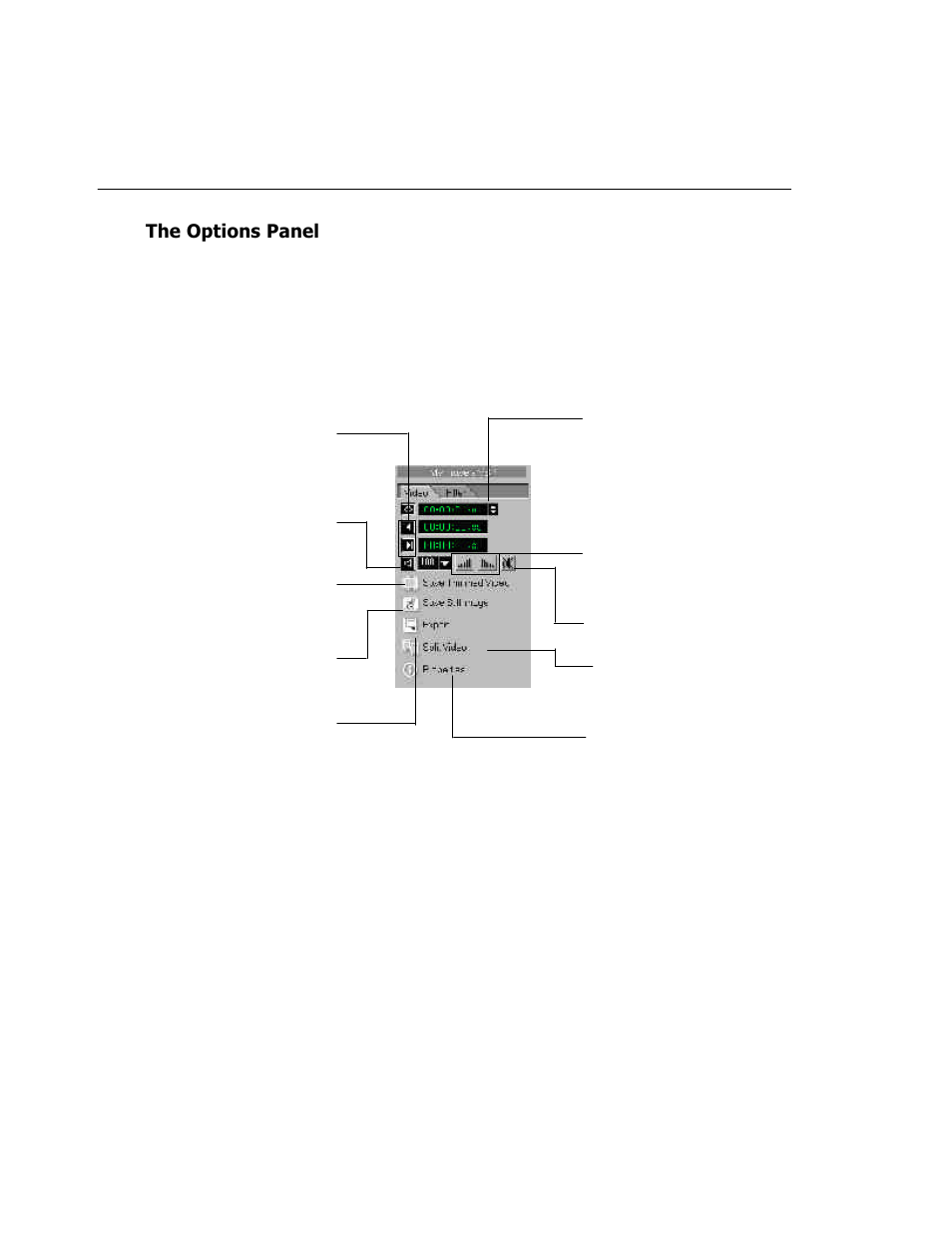 The options panel | ADS Technologies USB Instant DVD User Manual | Page 60 / 94