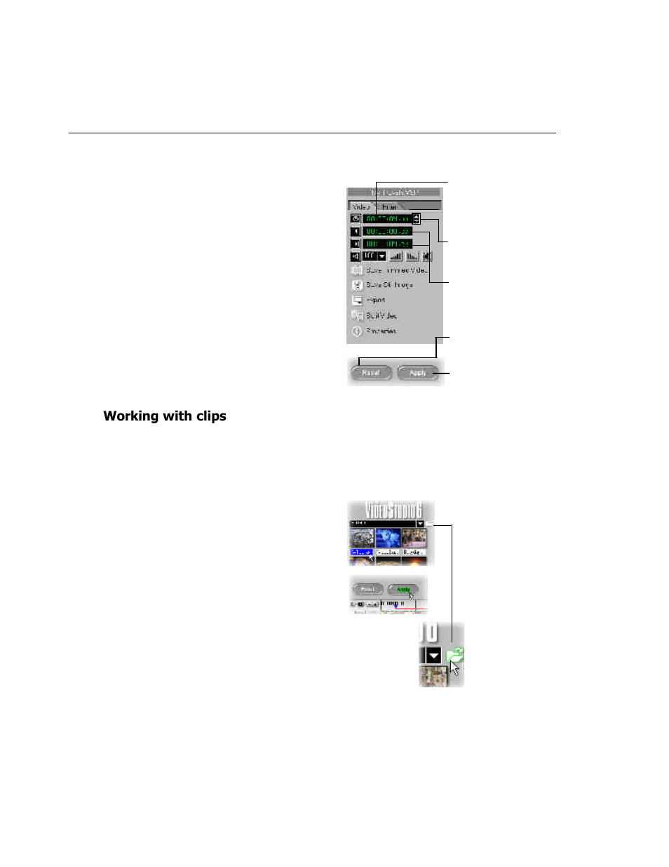 Working with clips | ADS Technologies USB Instant DVD User Manual | Page 64 / 94