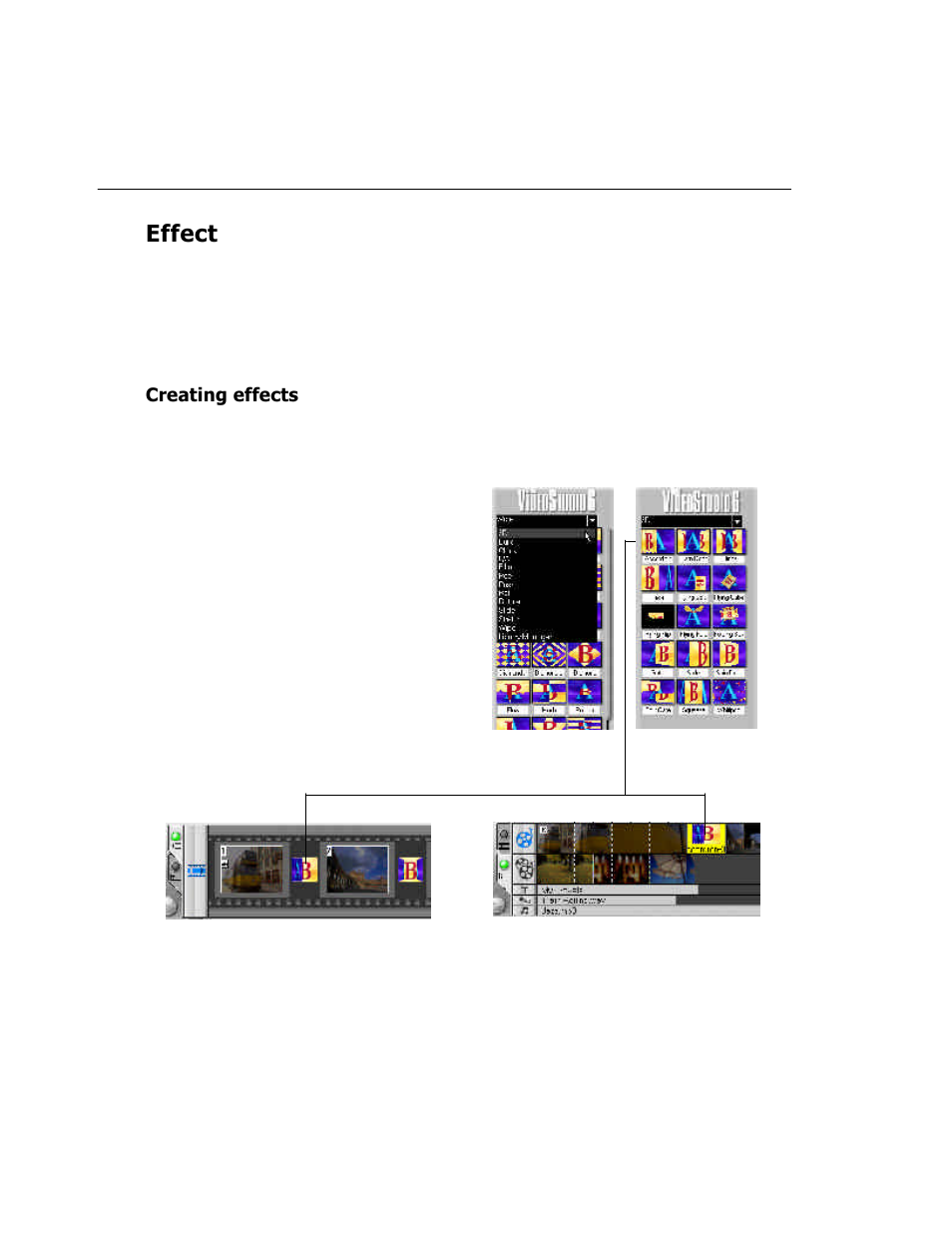 Effect, Creating effects | ADS Technologies USB Instant DVD User Manual | Page 66 / 94