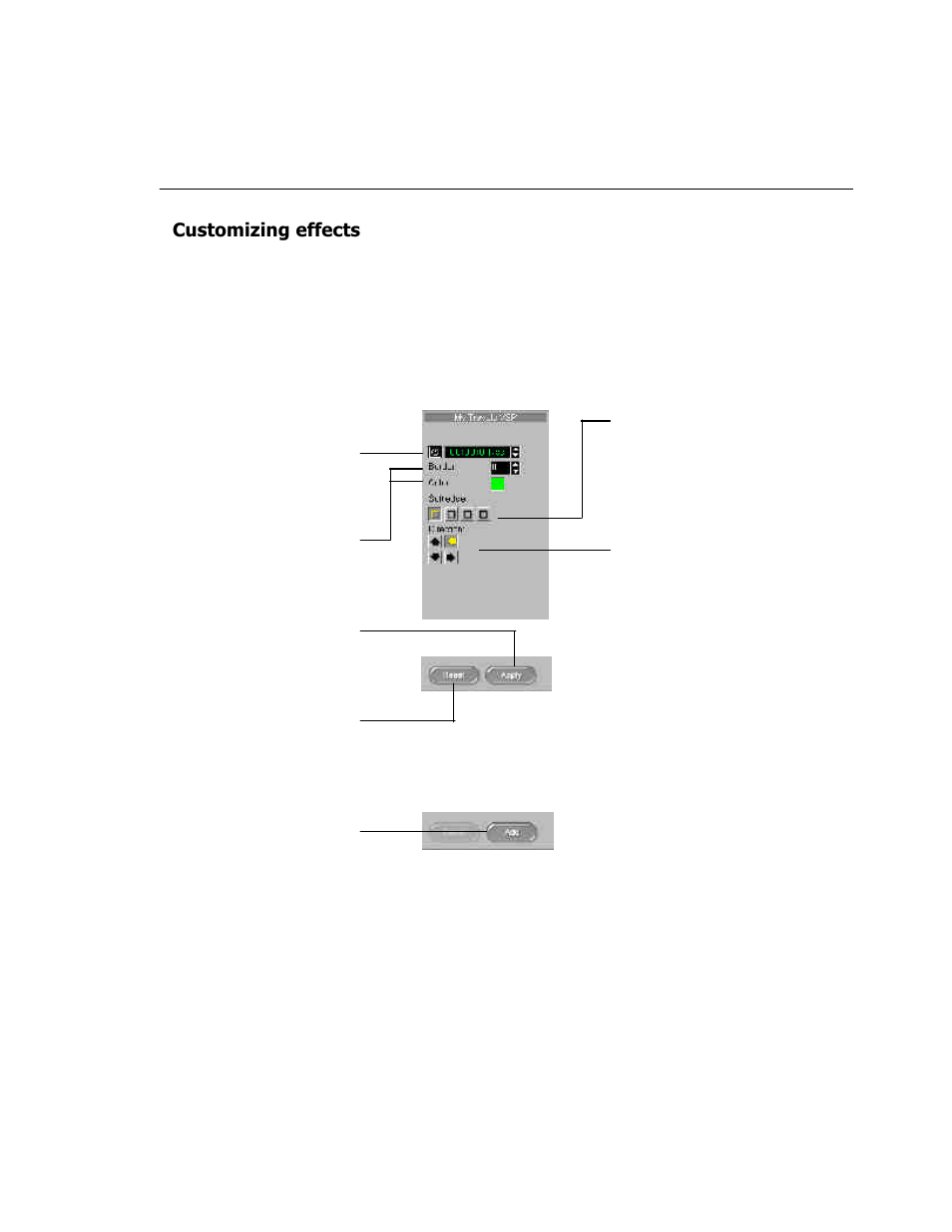 Customizing effects | ADS Technologies USB Instant DVD User Manual | Page 67 / 94