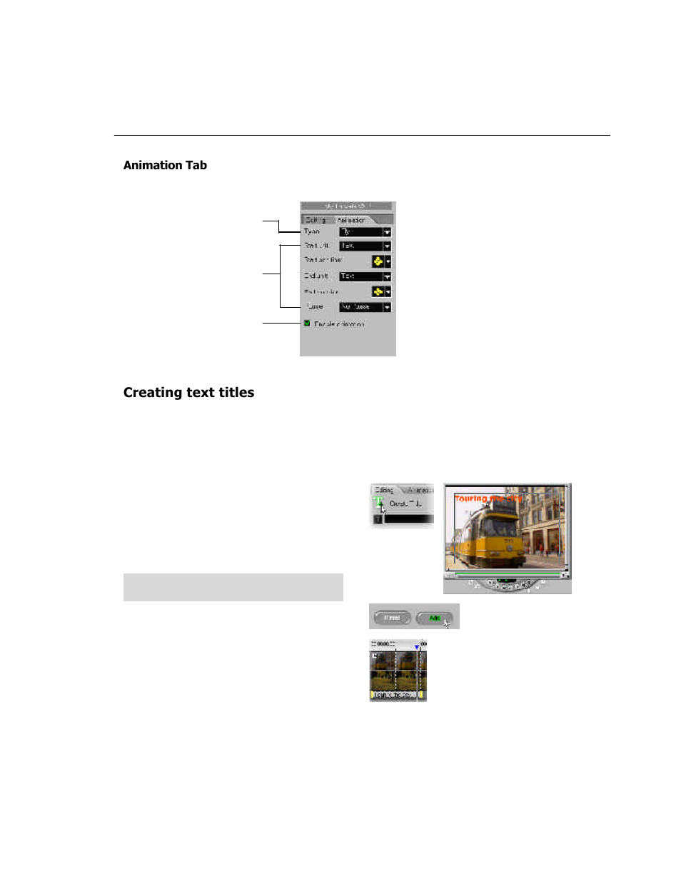 Creating text titles | ADS Technologies USB Instant DVD User Manual | Page 71 / 94
