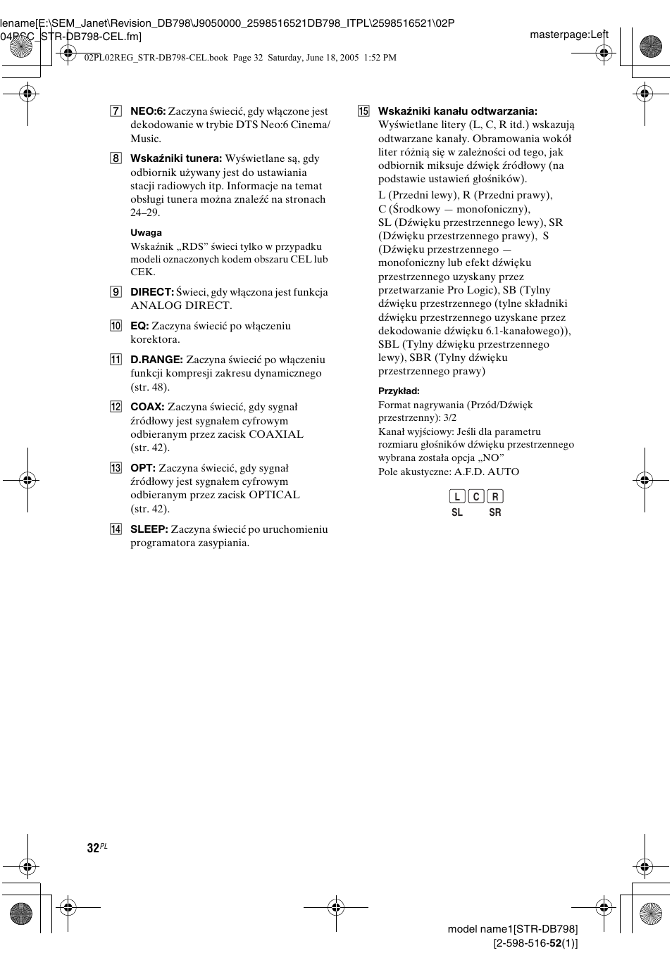 Sony STR-DB798 User Manual | Page 100 / 144