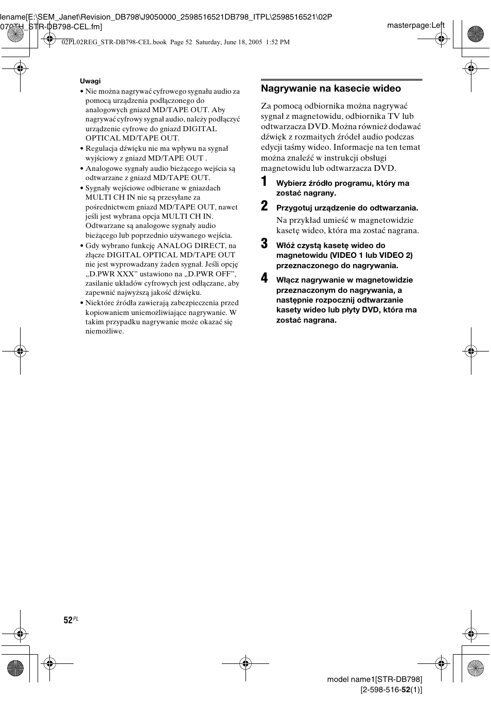 Sony STR-DB798 User Manual | Page 120 / 144