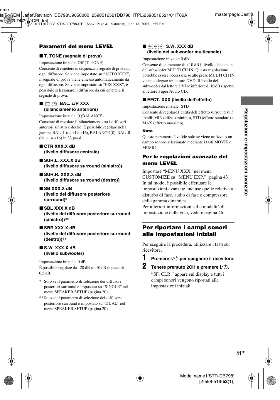 Sony STR-DB798 User Manual | Page 41 / 144