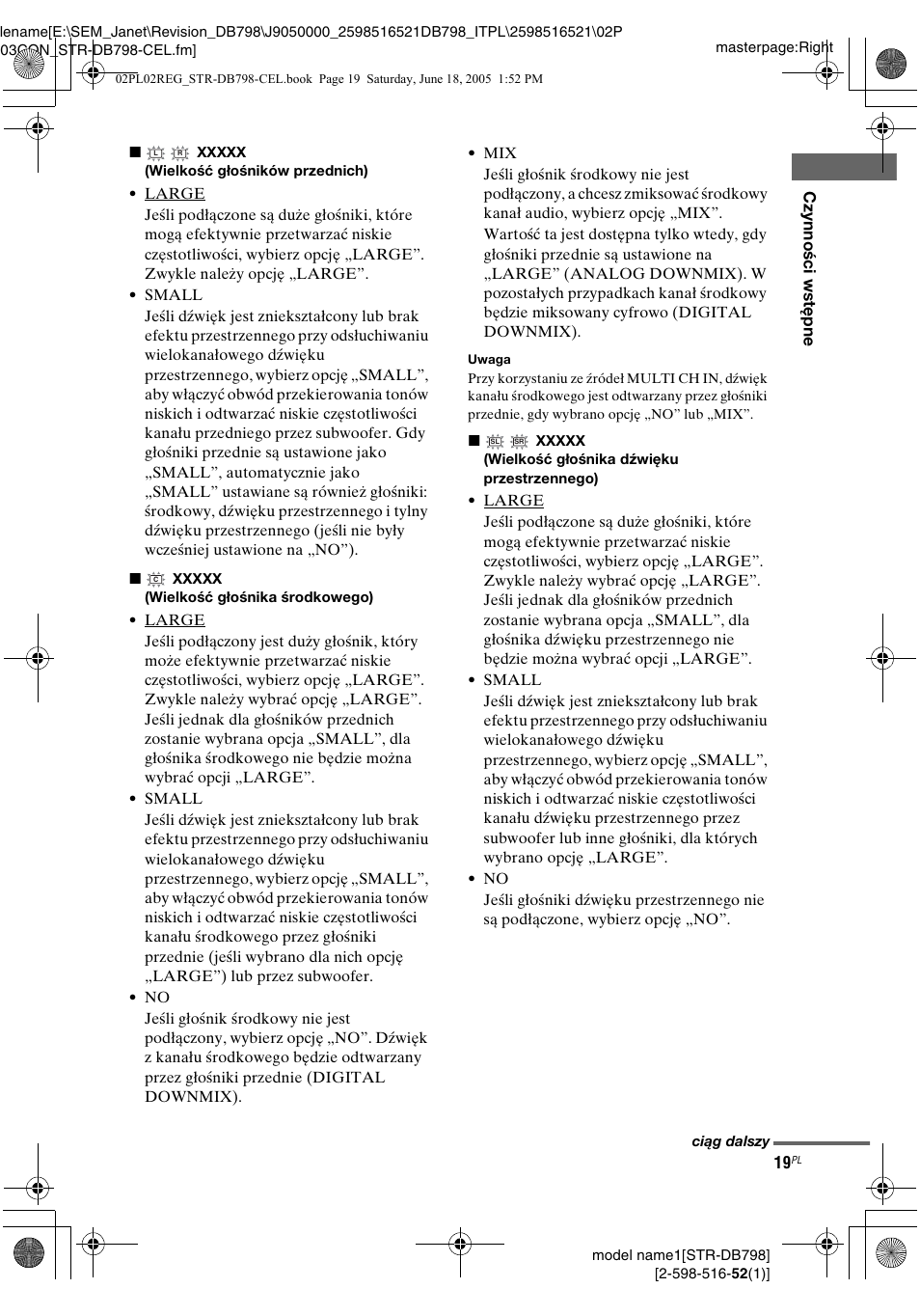 Sony STR-DB798 User Manual | Page 87 / 144
