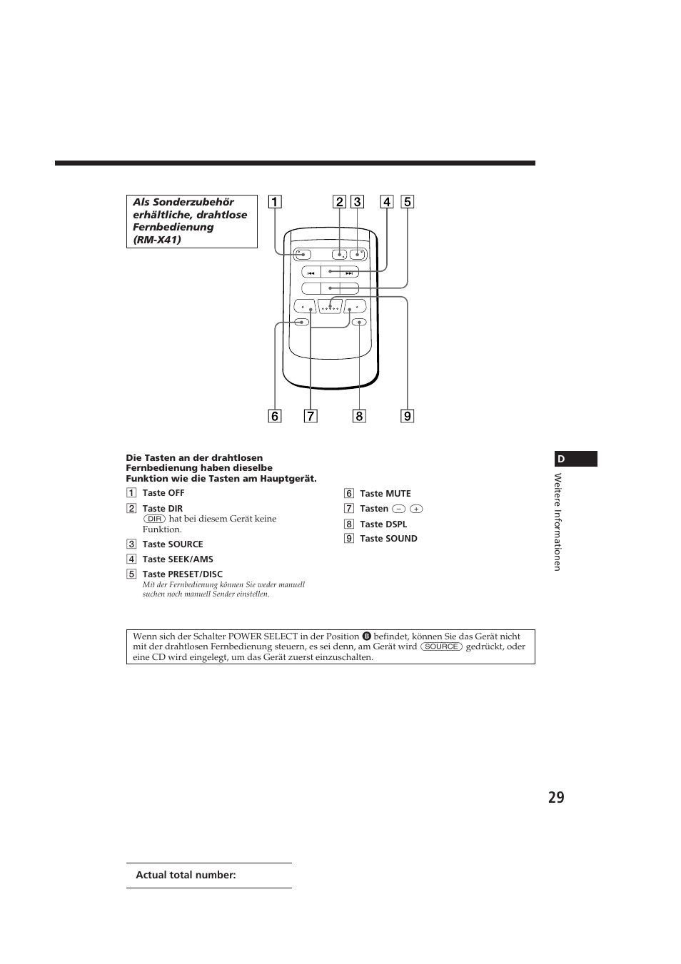 Sony CDX-C810DSP User Manual | Page 92 / 129