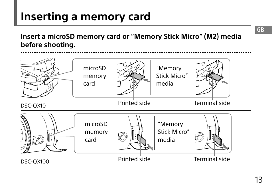 Sony DSC-QX10 User Manual | Page 13 / 363