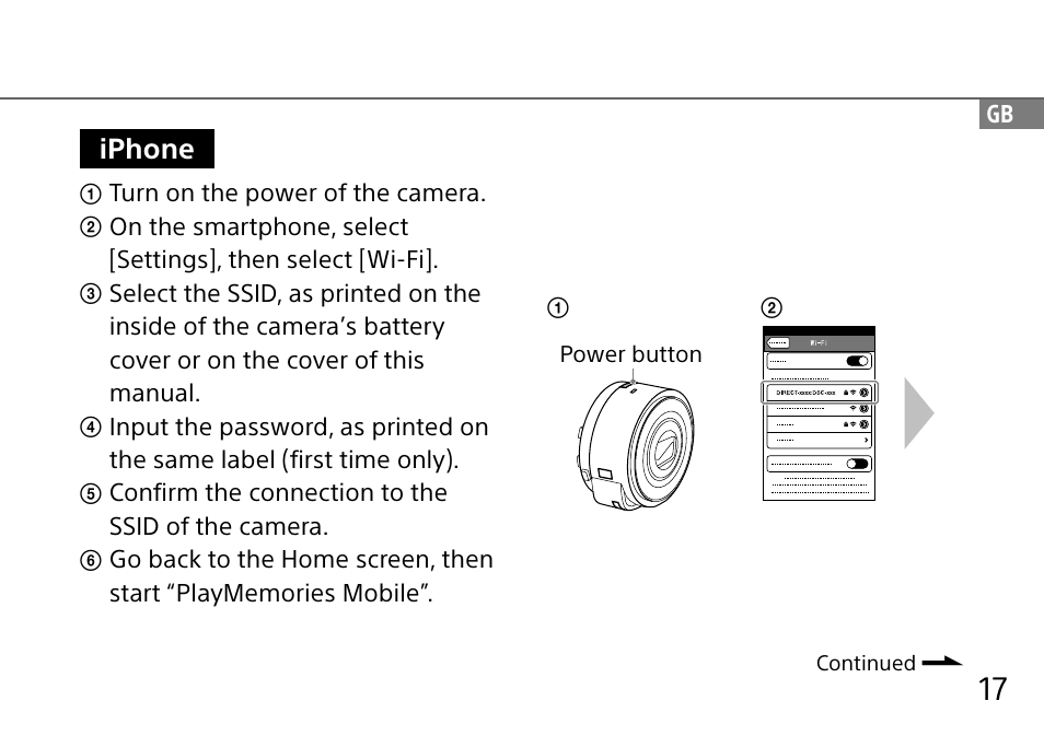 Iphone | Sony DSC-QX10 User Manual | Page 17 / 363