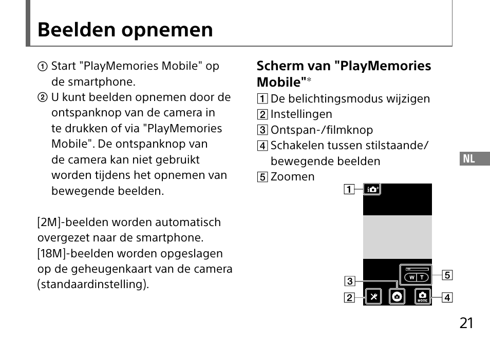 Beelden opnemen | Sony DSC-QX10 User Manual | Page 175 / 363