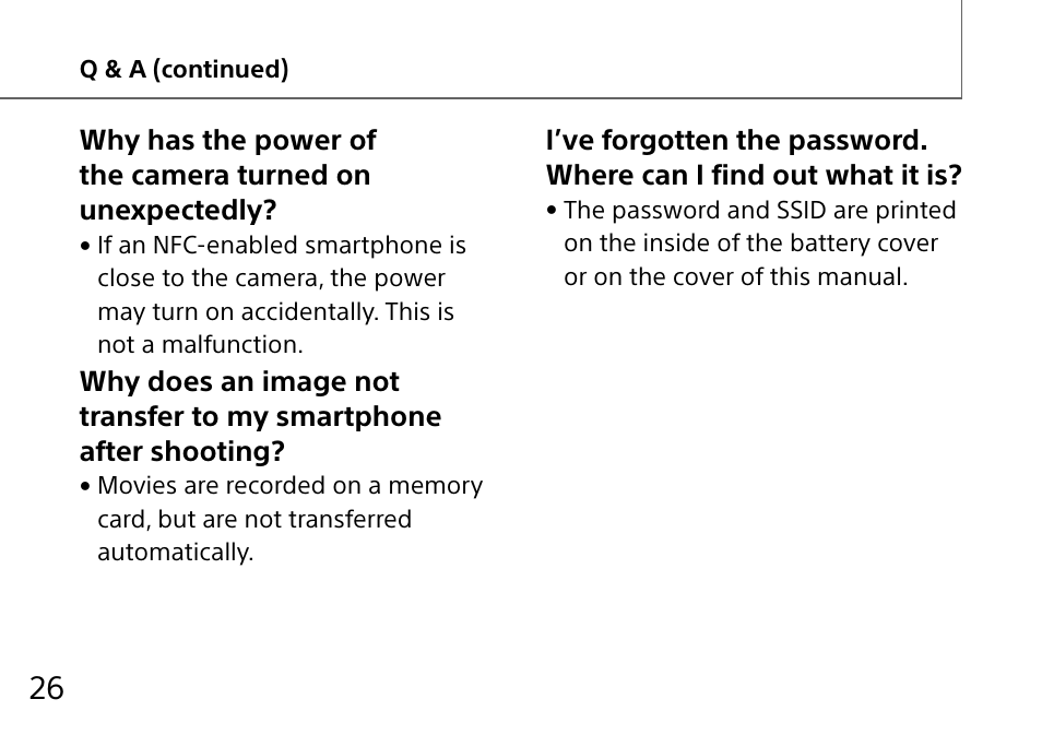 Sony DSC-QX10 User Manual | Page 26 / 363