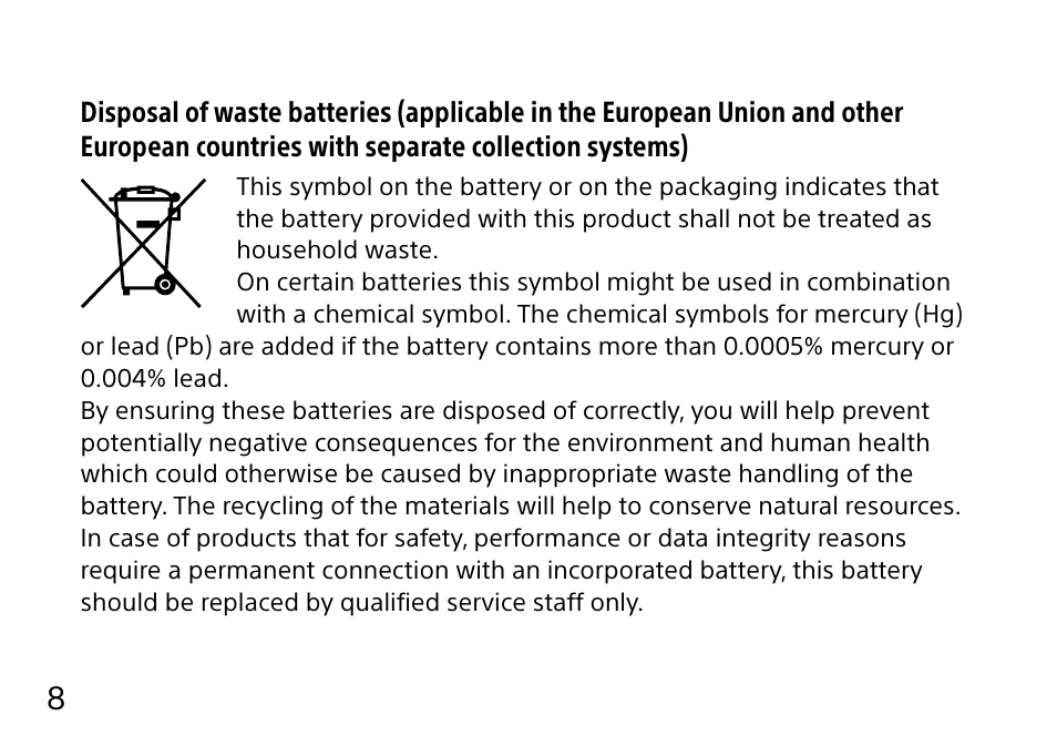 Sony DSC-QX10 User Manual | Page 8 / 363
