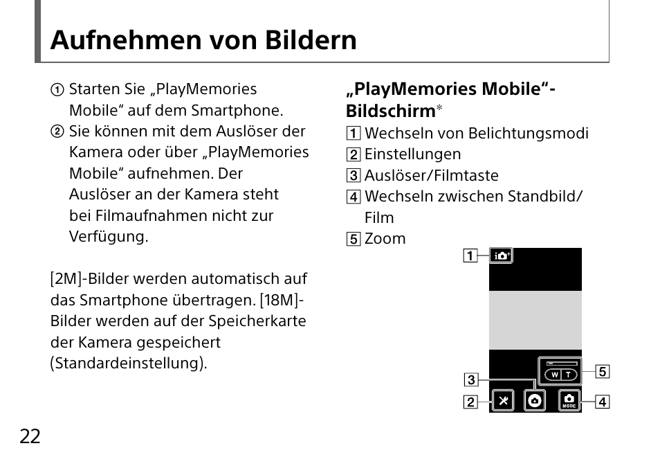 Aufnehmen von bildern | Sony DSC-QX10 User Manual | Page 84 / 363