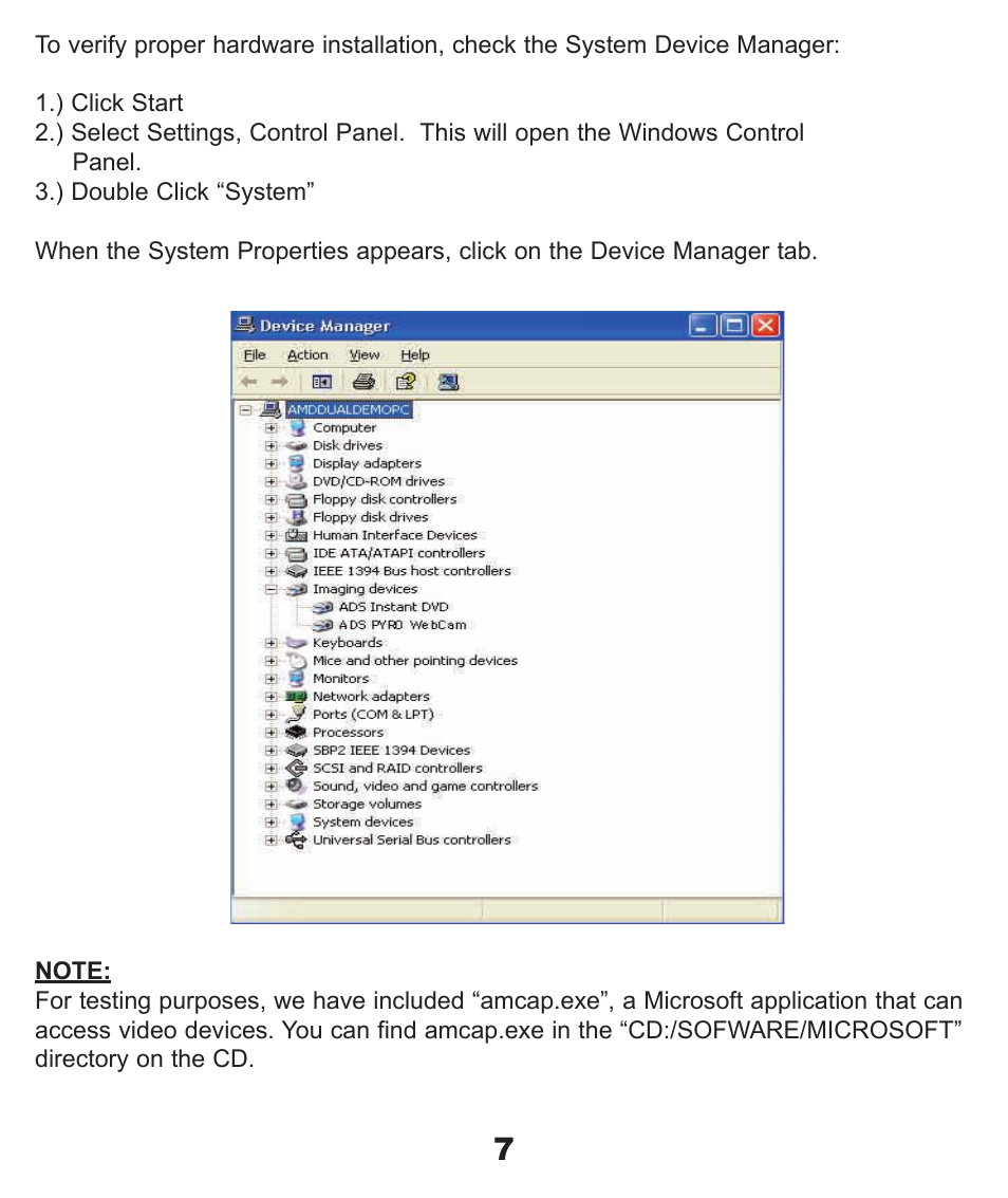 ADS Technologies PYRO 1394 User Manual | Page 7 / 18