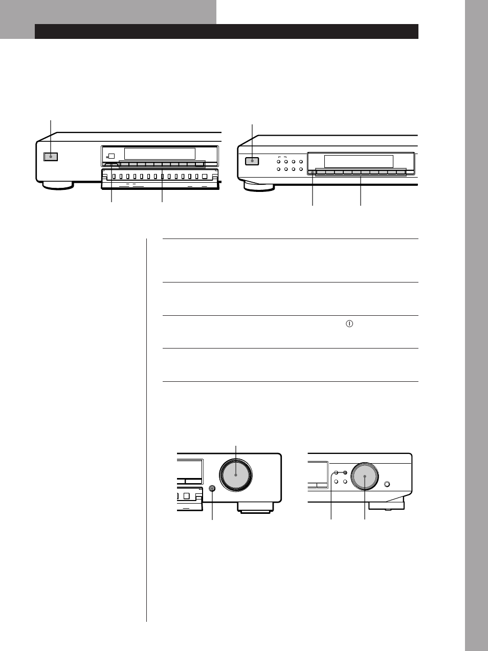 Abrufen gespeicherter sender, Grundlegender betrieb, Grundlegender betrieb 7 | Schalten sie den tuner durch drücken von u ein | Sony ST-SB920 User Manual | Page 7 / 72