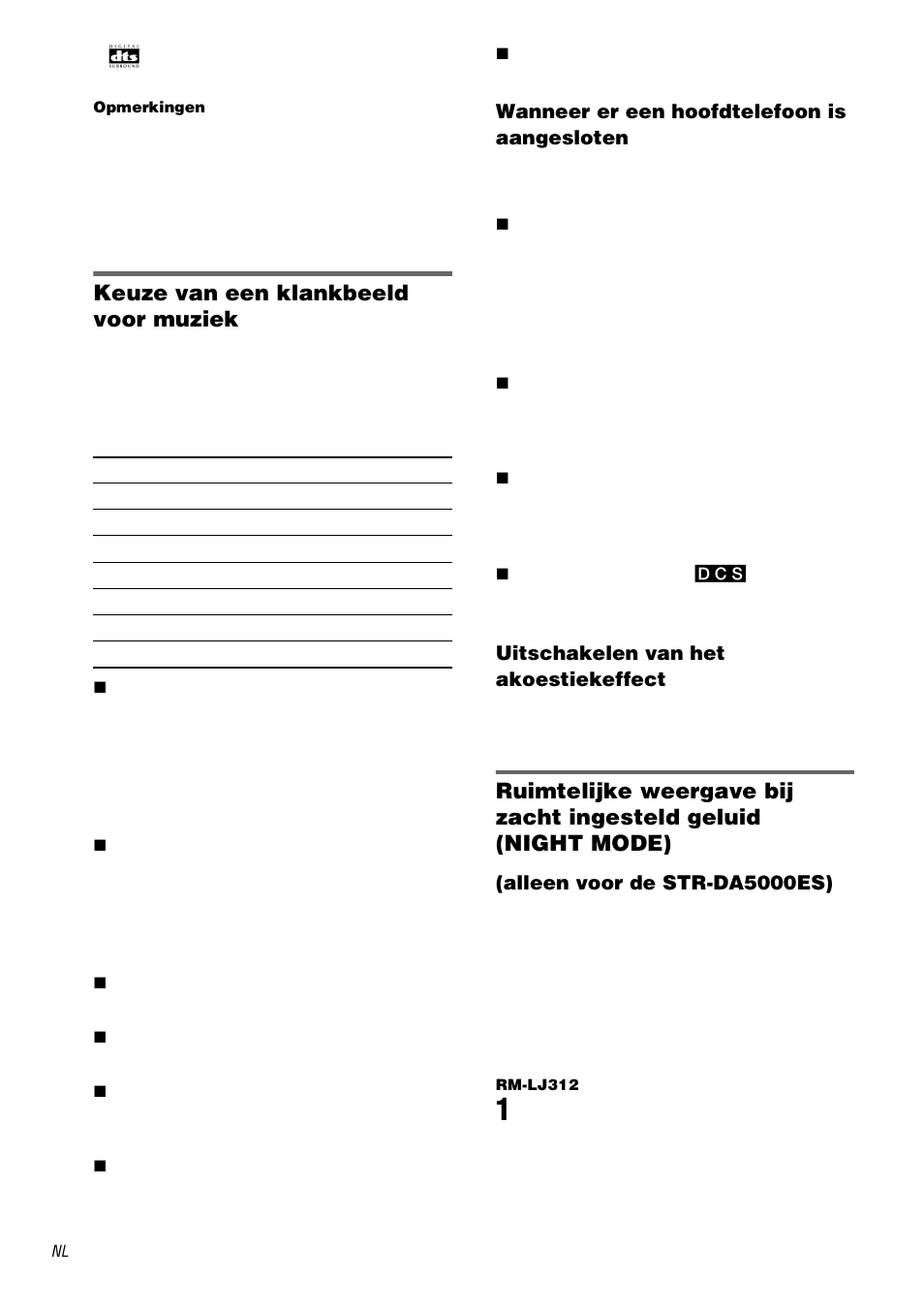 Keuze van een klankbeeld voor muziek | Sony STR-DA3000ES User Manual | Page 104 / 208