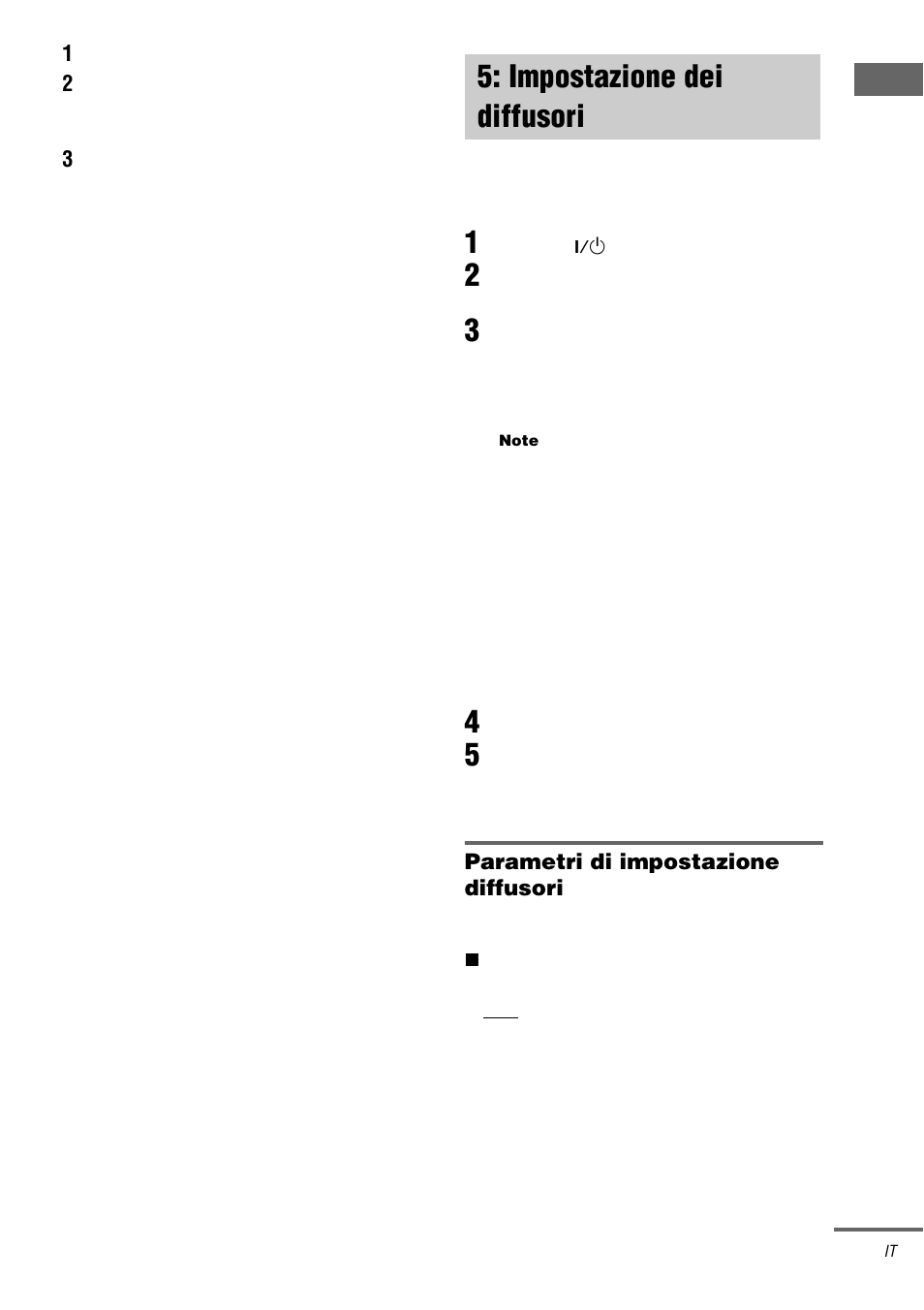 Impostazione dei diffusori | Sony STR-DA3000ES User Manual | Page 157 / 208