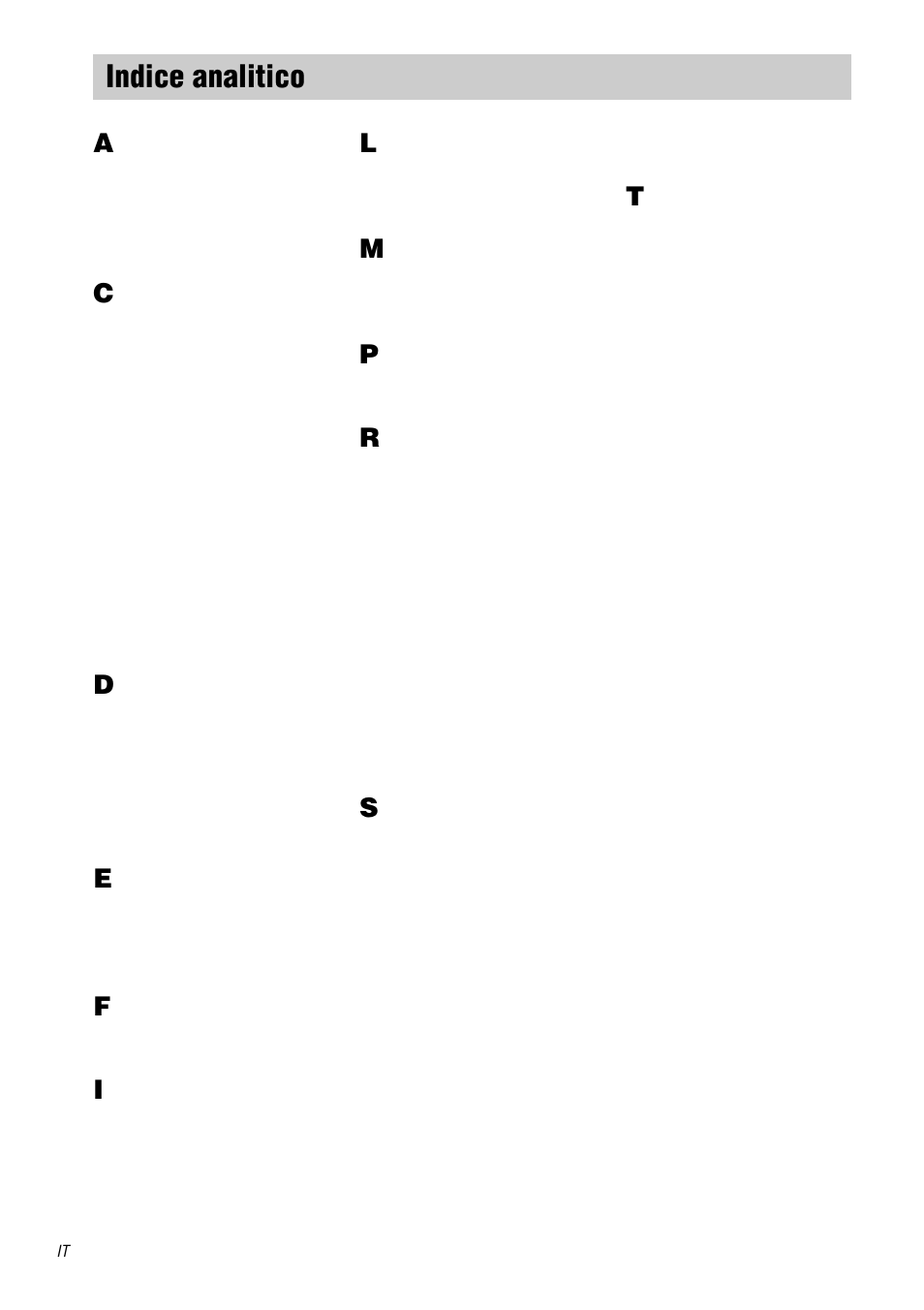 Indice analitico | Sony STR-DA3000ES User Manual | Page 206 / 208