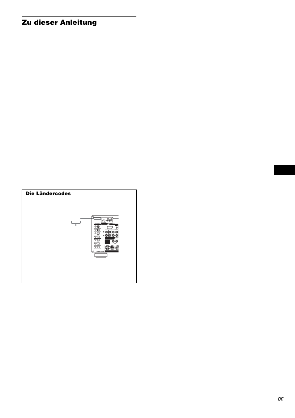 Zu dieser anleitung, Dolby, Die ländercodes | Xxx-xxx-xx aa, Ländercode | Sony STR-DA3000ES User Manual | Page 3 / 208