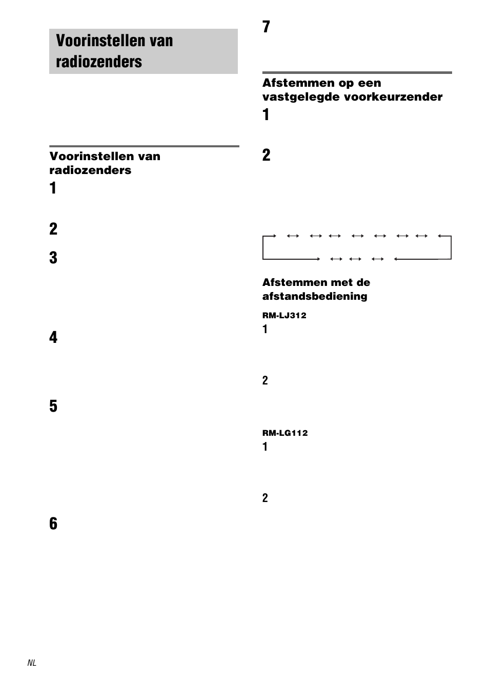 Voorinstellen van radiozenders | Sony STR-DA3000ES User Manual | Page 96 / 208