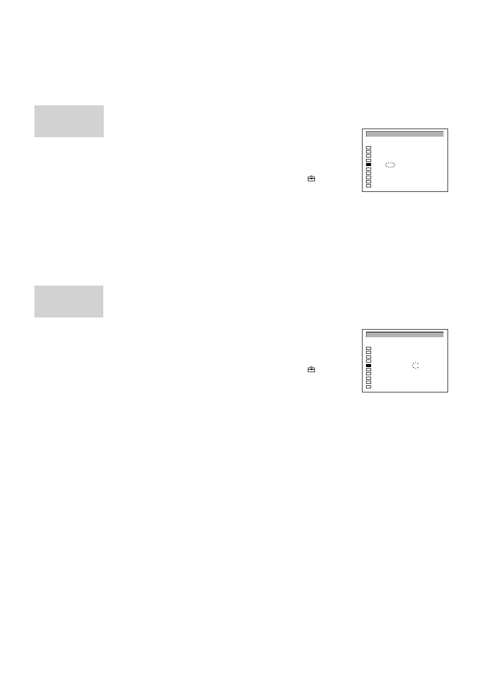 Skipping programme positions, Captioning a station name, Manual programme preset | Sony KP-41S4 User Manual | Page 12 / 149