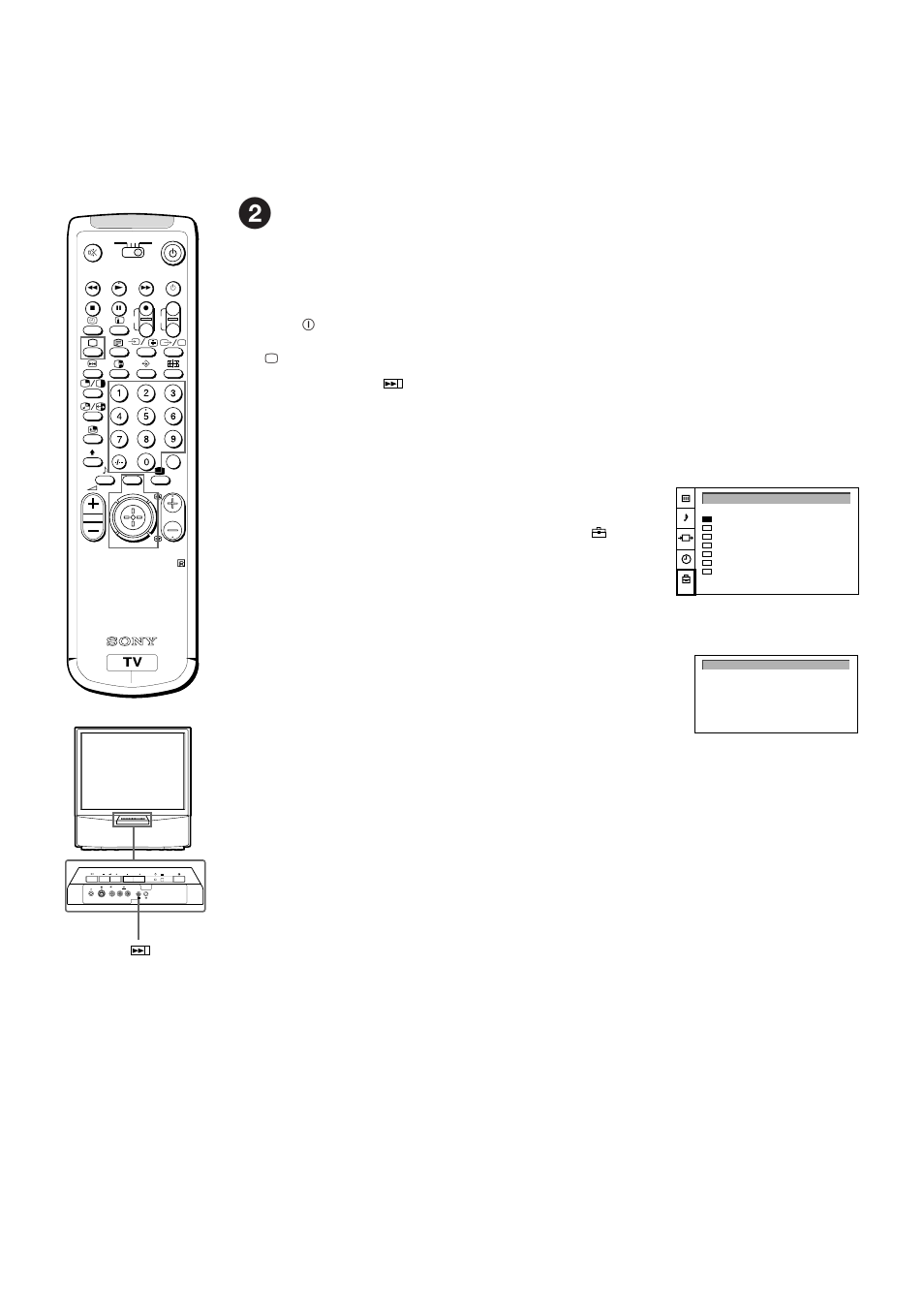 Preset channels automatically, 3mono l/g/s/i r/d/d/d | Sony KP-41S4 User Manual | Page 8 / 149
