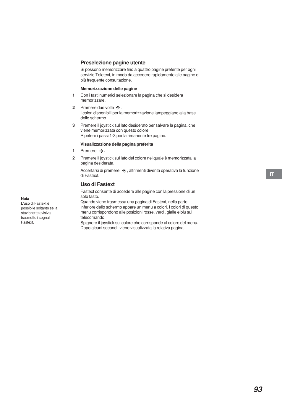 Sony KP-41S4 User Manual | Page 93 / 149