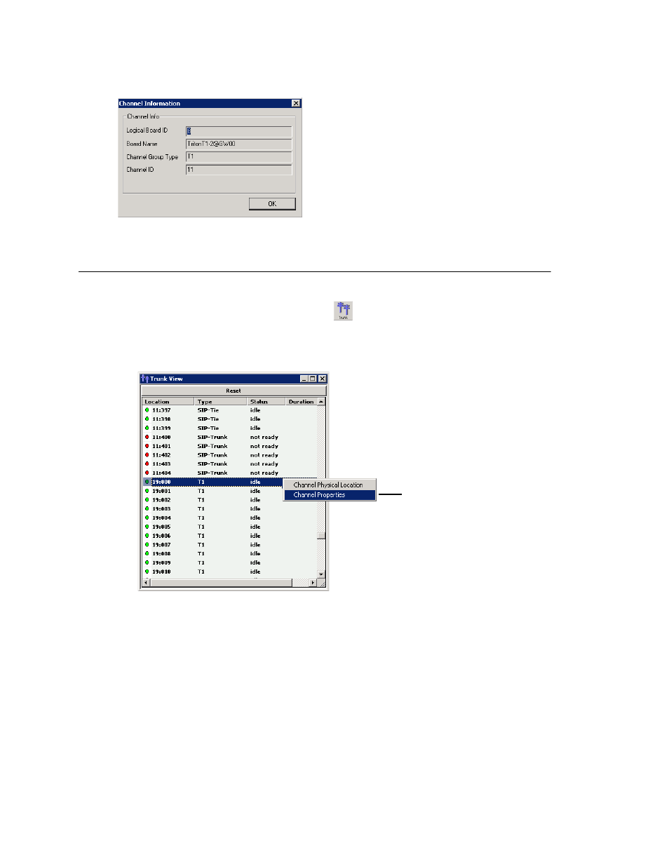 Opening the trunk configuration window, Figure 2 | AltiGen comm ACM 5.1 User Manual | Page 162 / 454