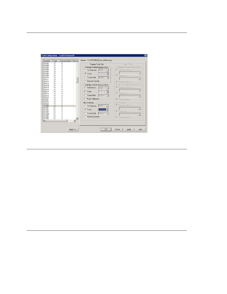 Incoming call routing, Regular trunk calls, Web ip calls | Regular trunk calls web ip calls | AltiGen comm ACM 5.1 User Manual | Page 186 / 454