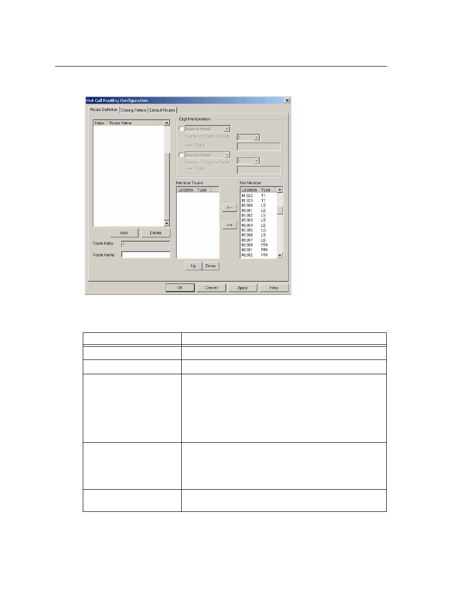 Working with route definitions | AltiGen comm ACM 5.1 User Manual | Page 197 / 454