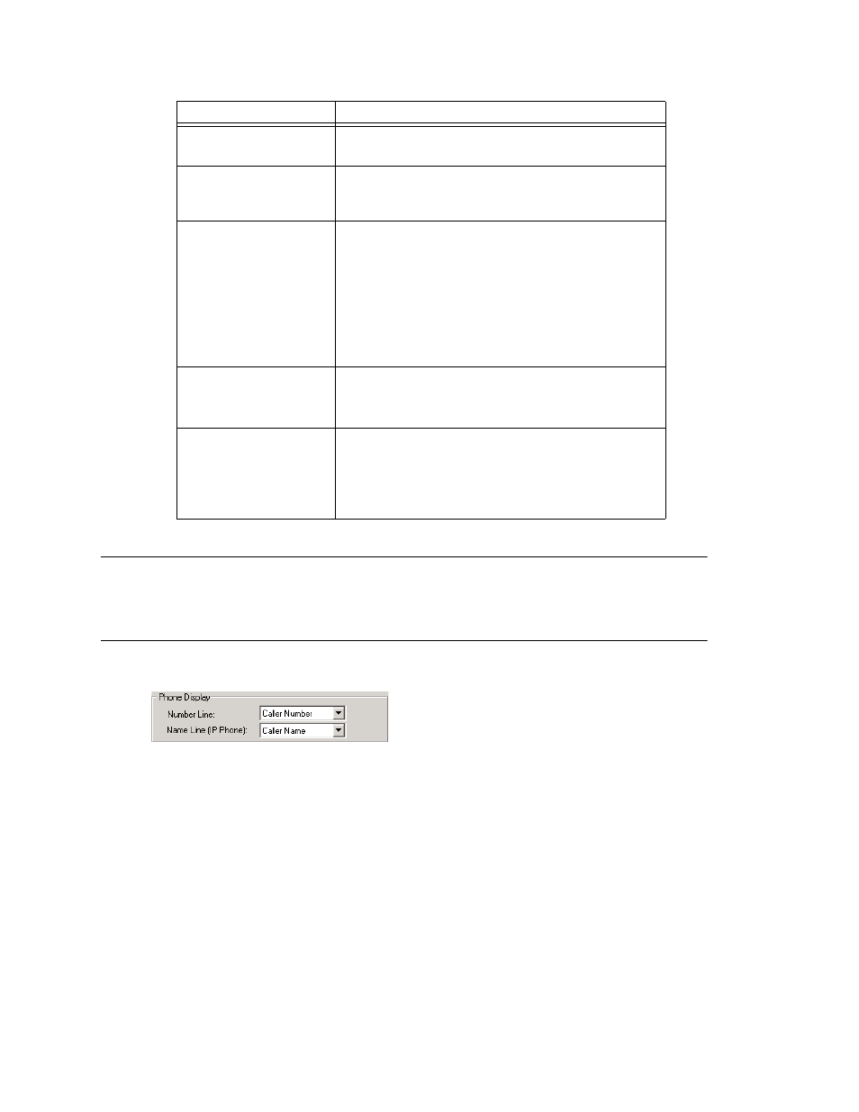 Ip extension configuration, Phone display options, Ip extension configuration phone display options | AltiGen comm ACM 5.1 User Manual | Page 216 / 454