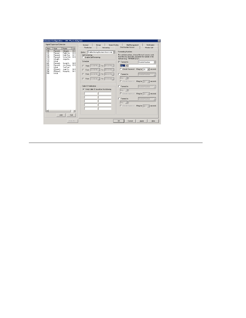 One number access options | AltiGen comm ACM 5.1 User Manual | Page 234 / 454