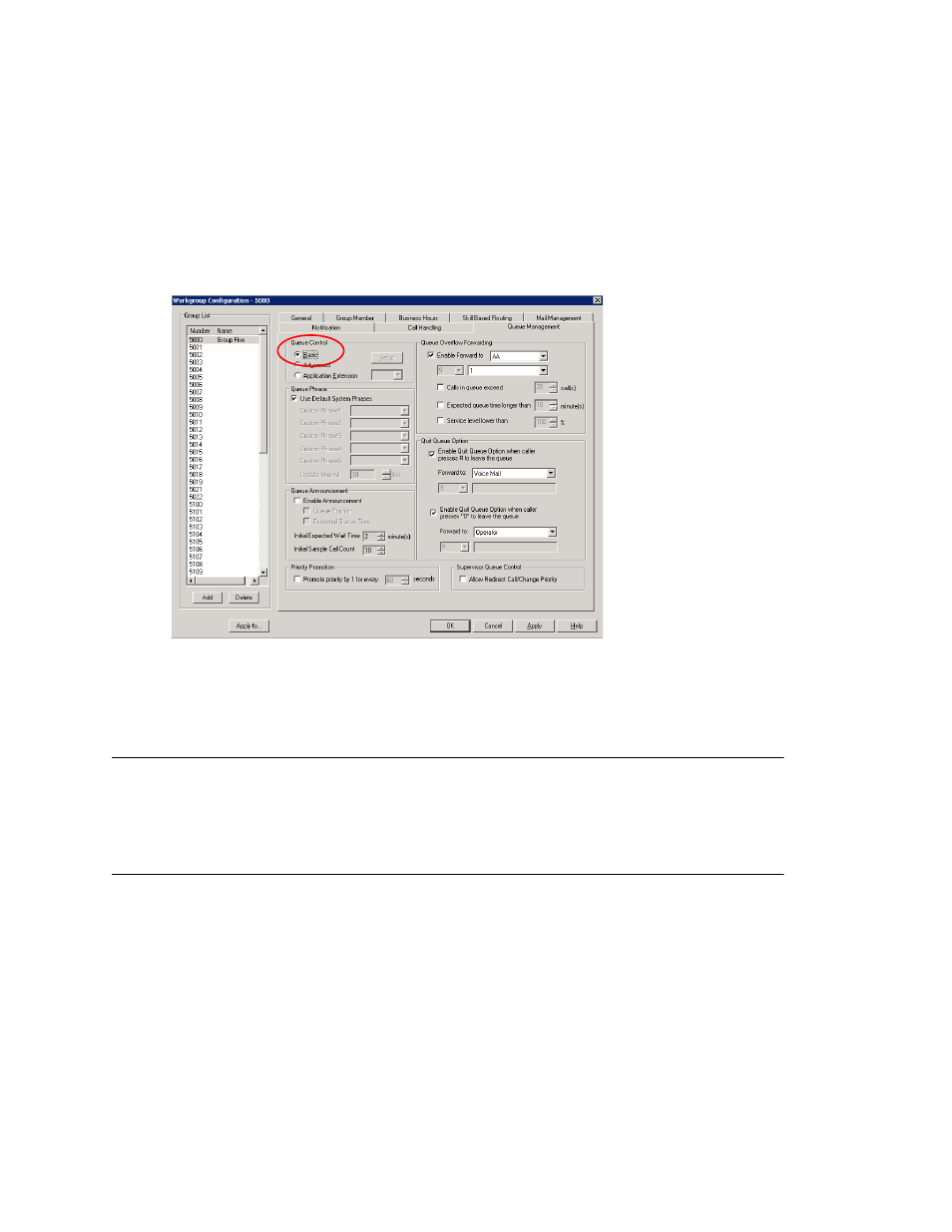 Setting queue phrase options, Queue announcement, Setting queue phrase options queue announcement | AltiGen comm ACM 5.1 User Manual | Page 311 / 454