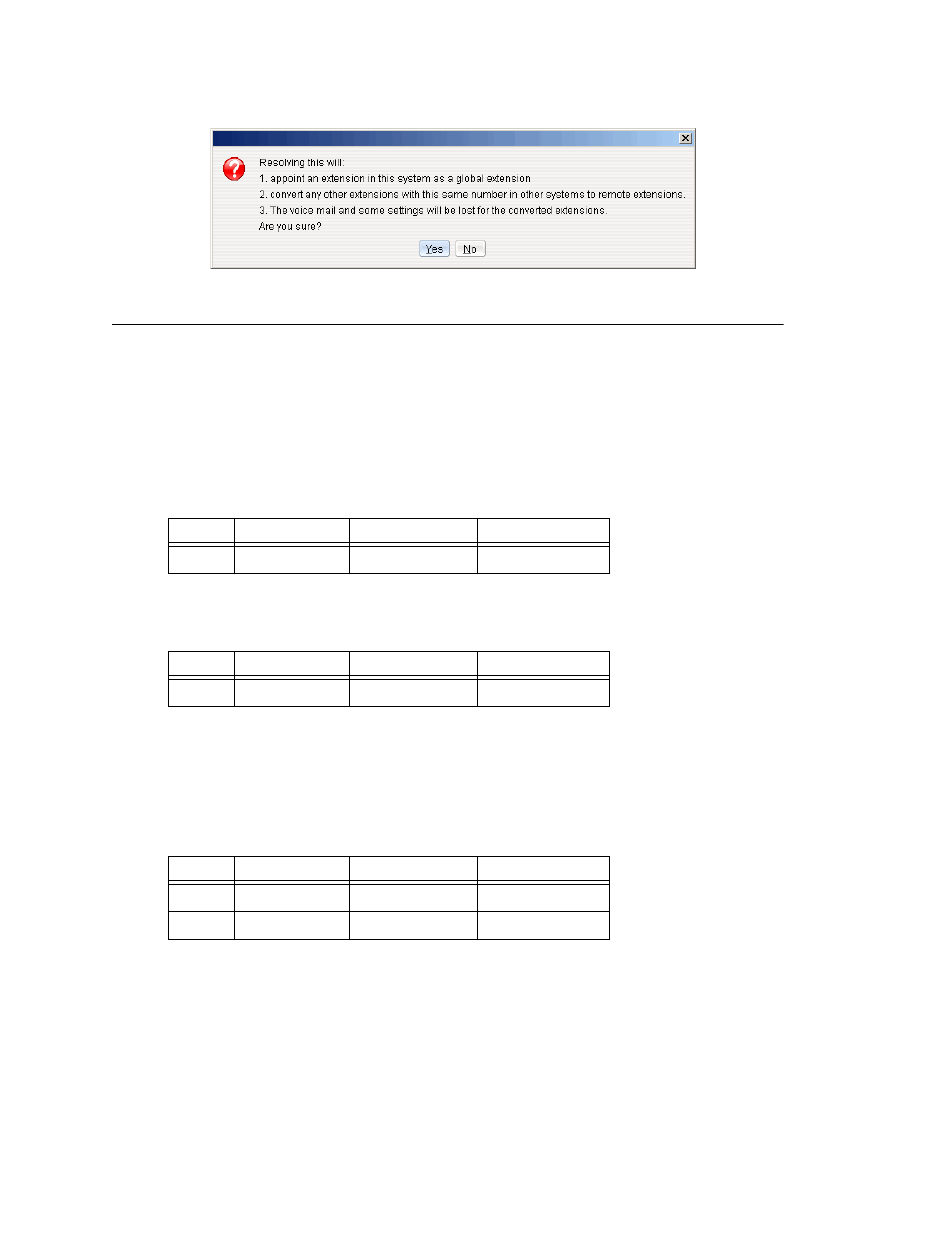 Changing an extension’s scope from global to local | AltiGen comm ACM 5.1 User Manual | Page 363 / 454