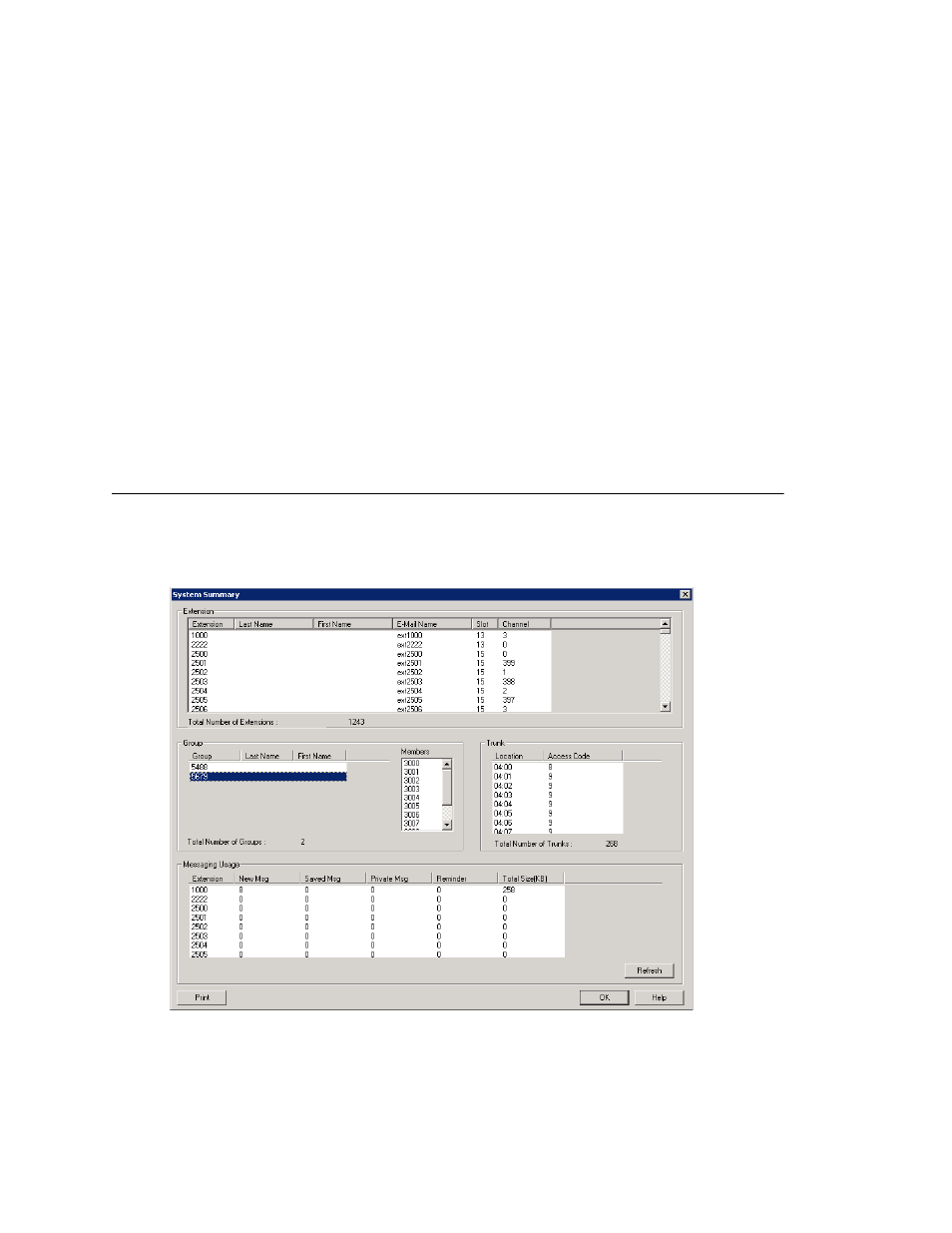 System report management, System summary report, Hapter | AltiGen comm ACM 5.1 User Manual | Page 369 / 454