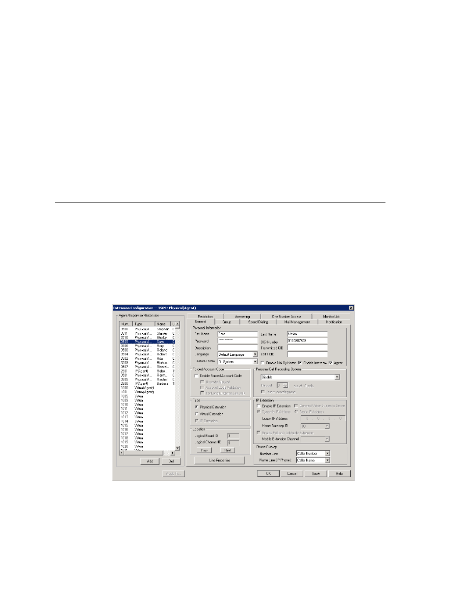 Enabling the exchange server | AltiGen comm ACM 5.1 User Manual | Page 387 / 454