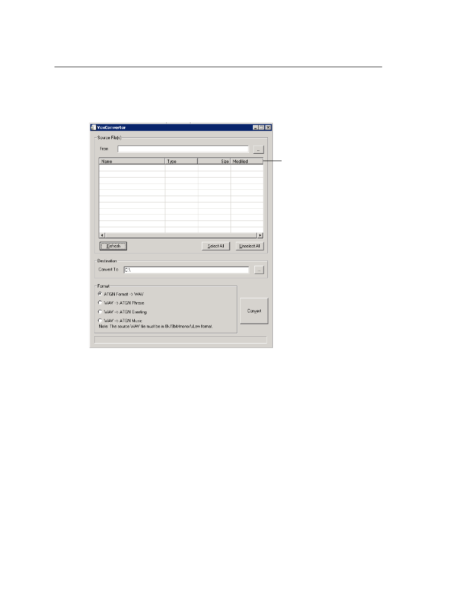 Voice file converter | AltiGen comm ACM 5.1 User Manual | Page 412 / 454