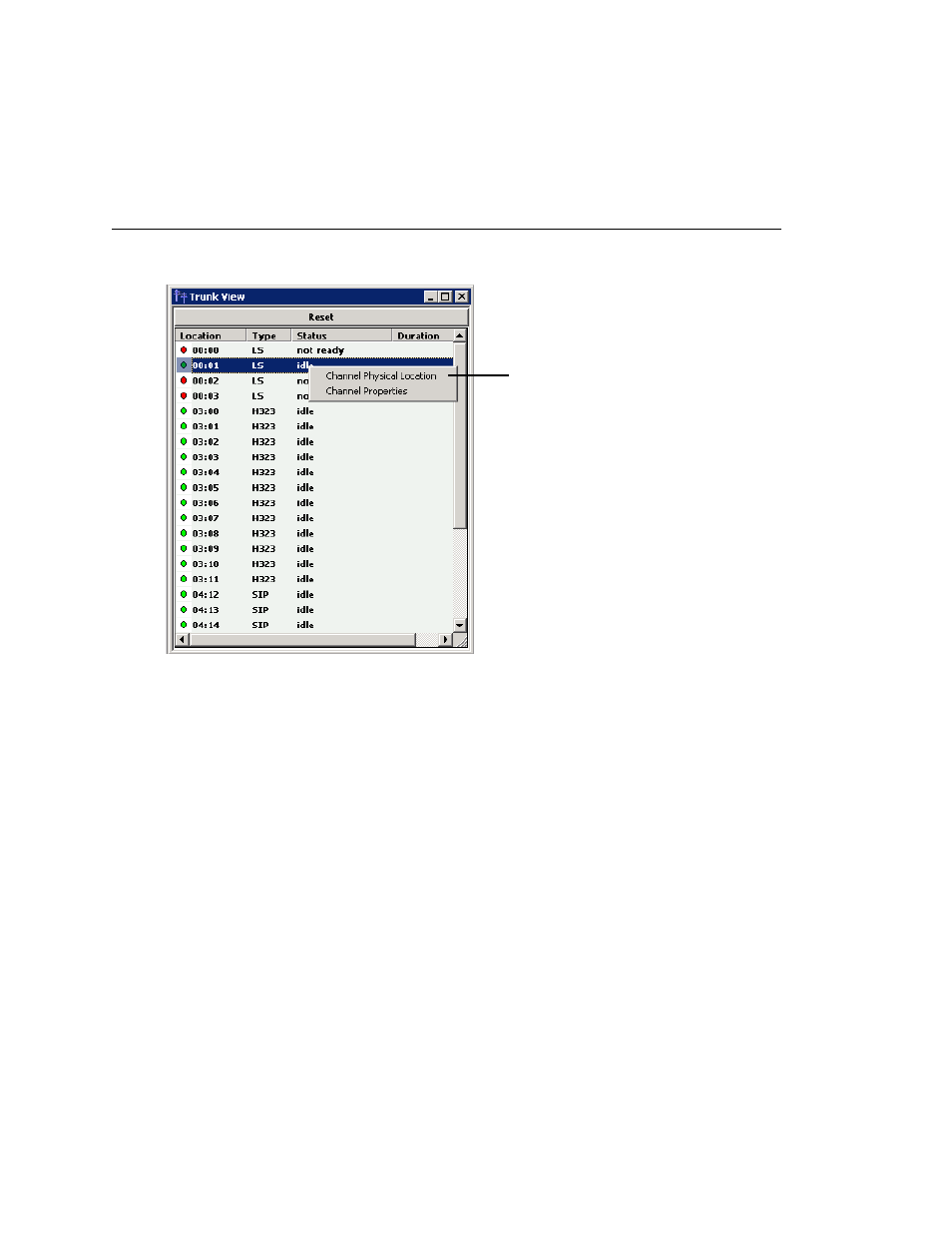 Trunk view window | AltiGen comm ACM 5.1 User Manual | Page 60 / 454