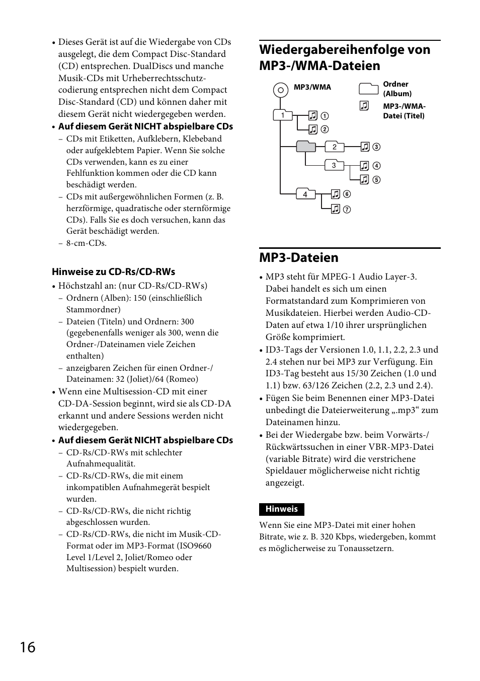 Sony CDX-GT264MP User Manual | Page 34 / 100