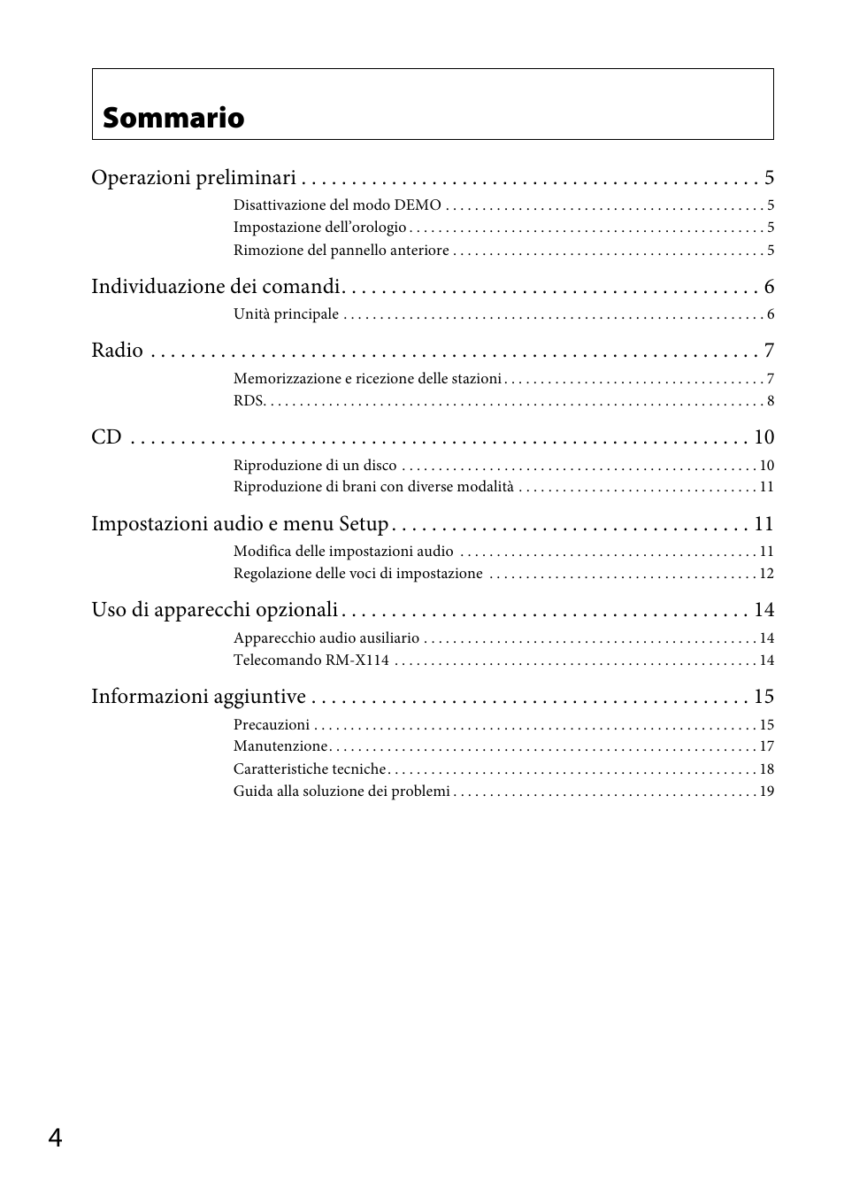Sony CDX-GT264MP User Manual | Page 62 / 100