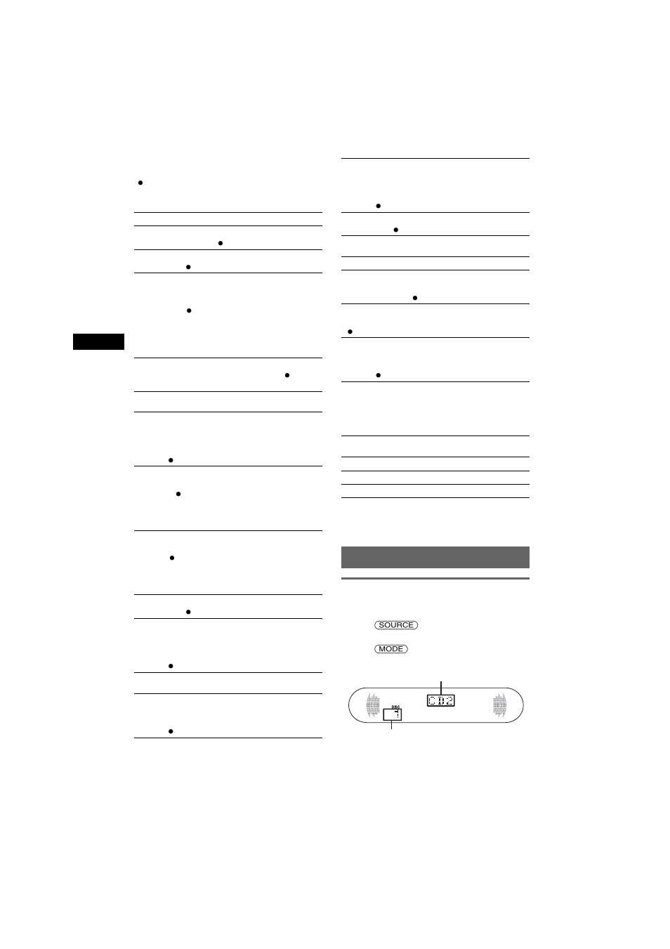 Using optional equipment, Cd/md changer | Sony CDX-R6750 User Manual | Page 12 / 104