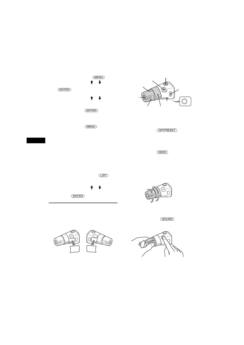 Satellite de commande rm-x4s | Sony CDX-R6750 User Manual | Page 56 / 104