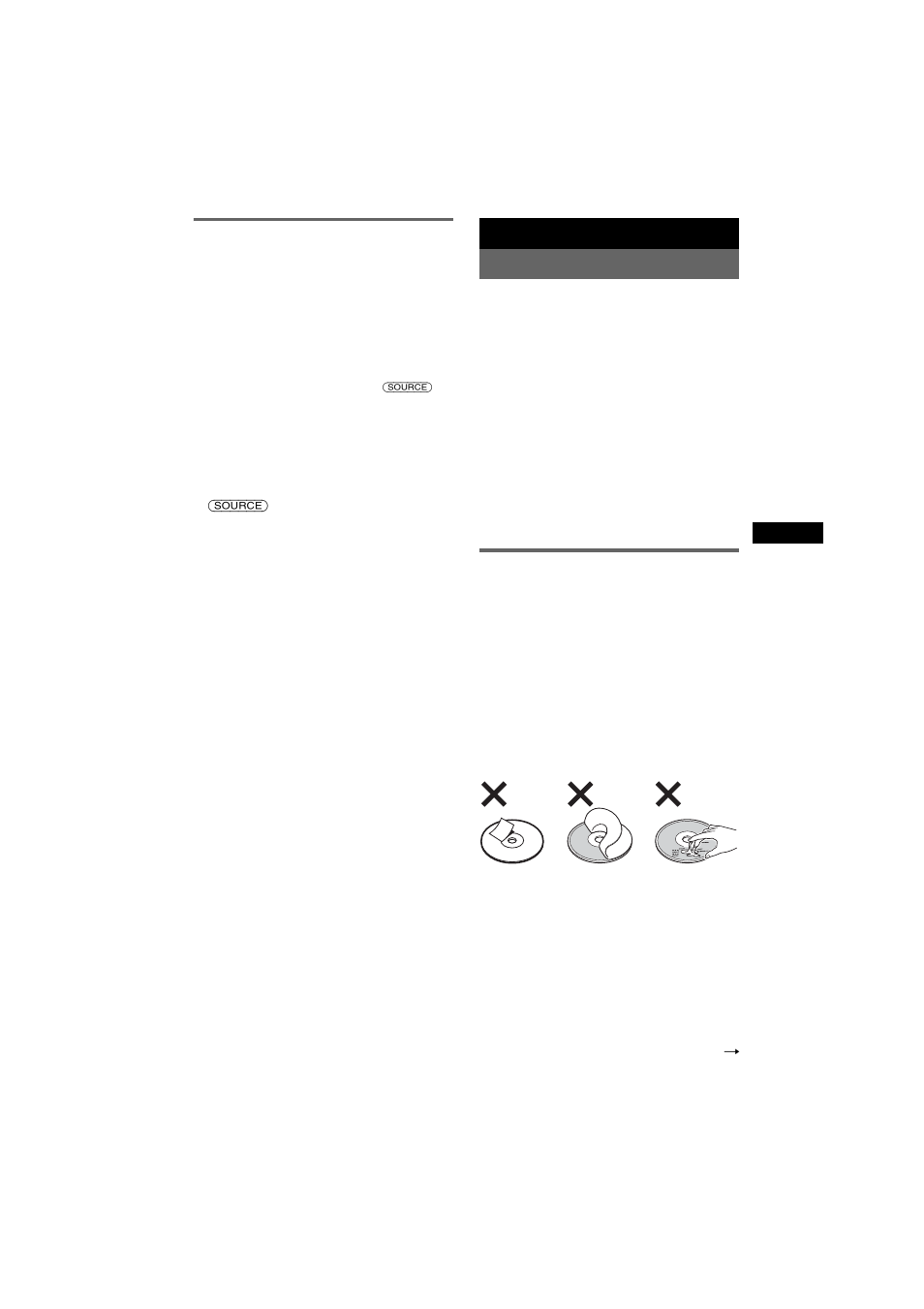 Appareil audio auxiliaire, Informations complémentaires, Précautions | Remarques sur les disques, Informations complémentaires précautions | Sony CDX-R6750 User Manual | Page 57 / 104
