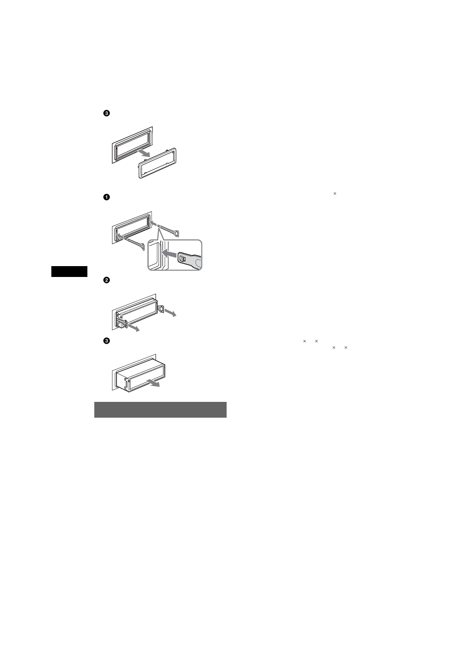 Spécifications | Sony CDX-R6750 User Manual | Page 60 / 104