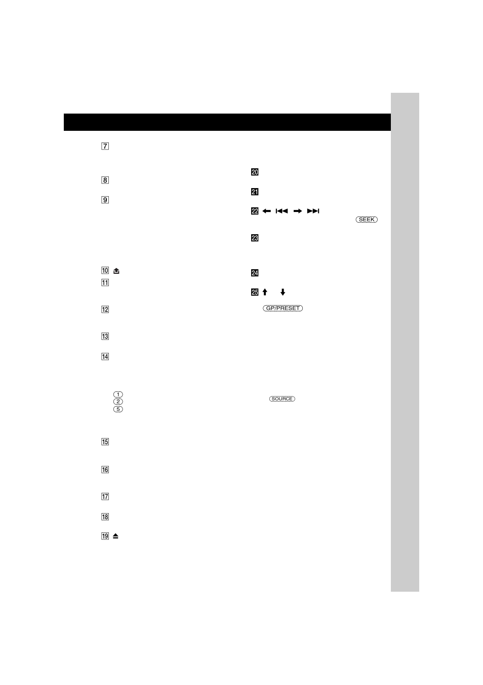 Sony CDX-R6750 User Manual | Page 7 / 104