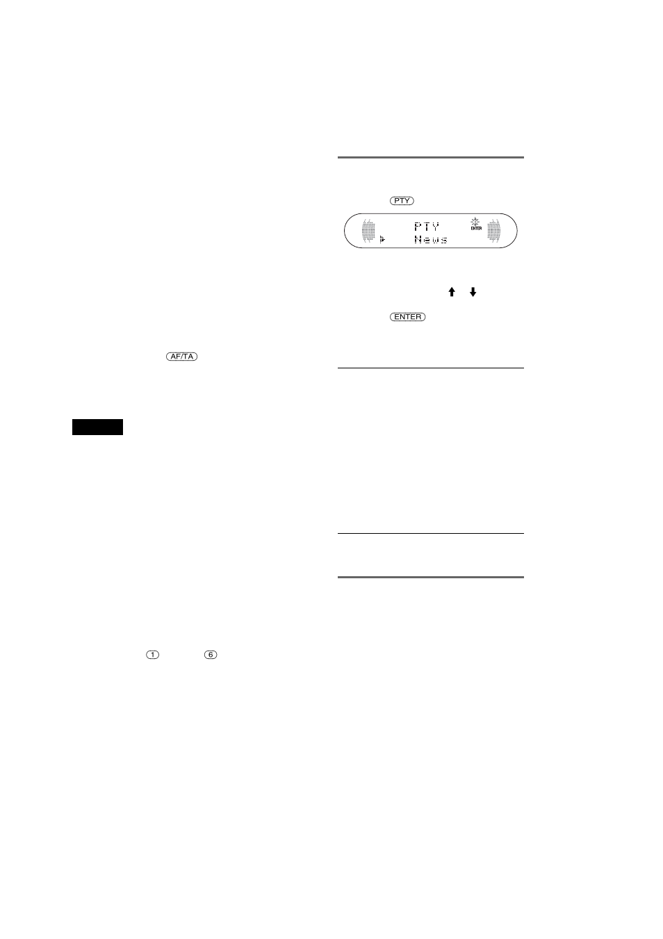Pty selecteren, Ct instellen, Pty selecteren ct instellen | Sony CDX-R6750 User Manual | Page 92 / 104