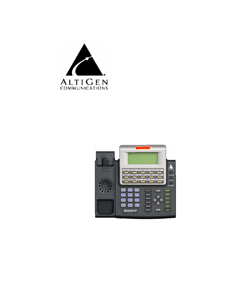 AltiGen comm 720 User Manual | 56 pages