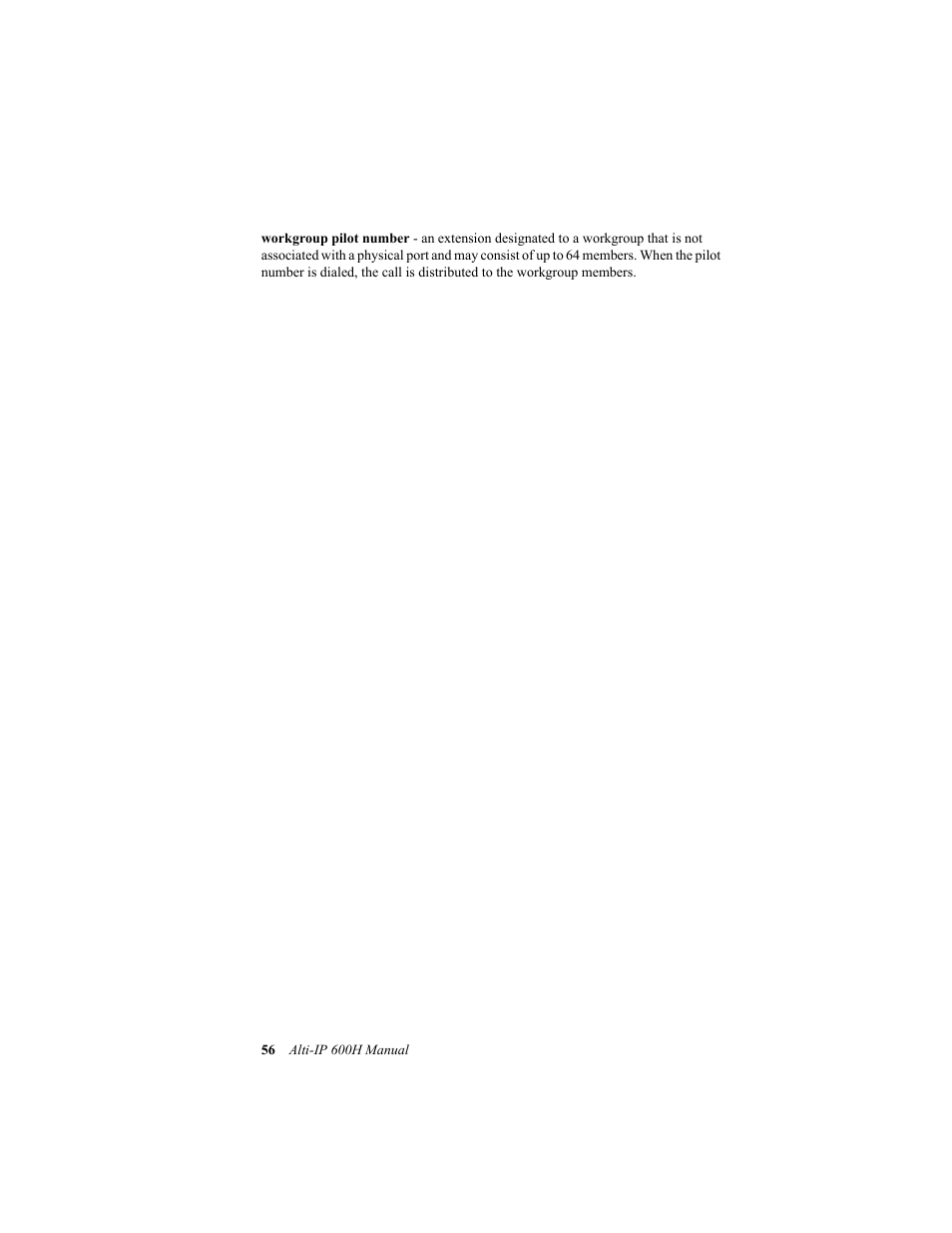 AltiGen comm 600H User Manual | Page 66 / 69