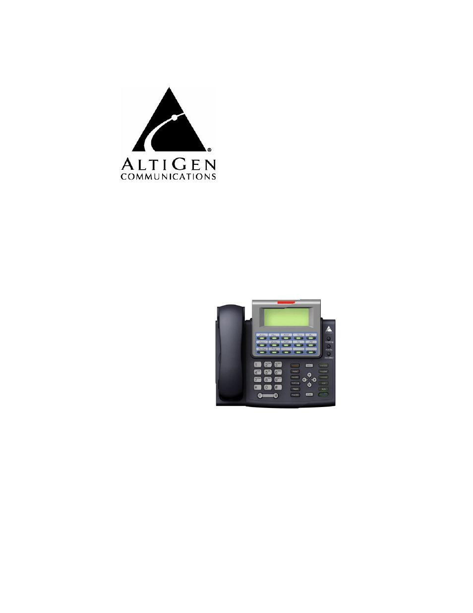 AltiGen comm IP 710 User Manual | 59 pages