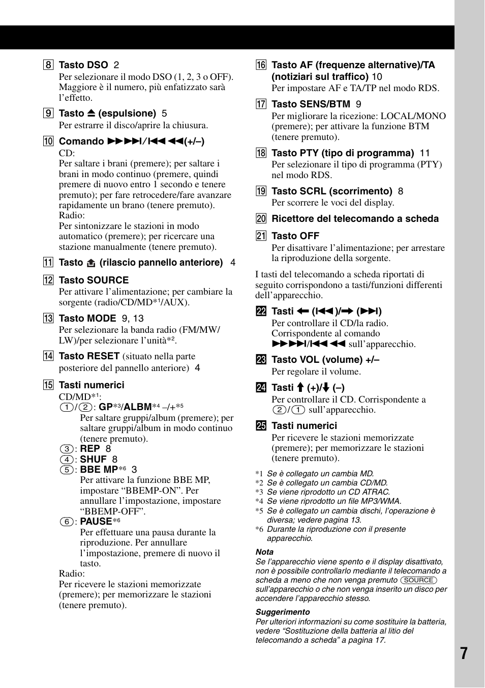 Sony CDX-RA550 User Manual | Page 65 / 100